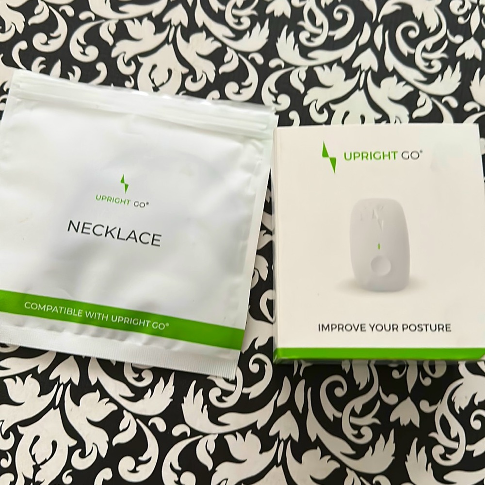 Upright Go and Necklace